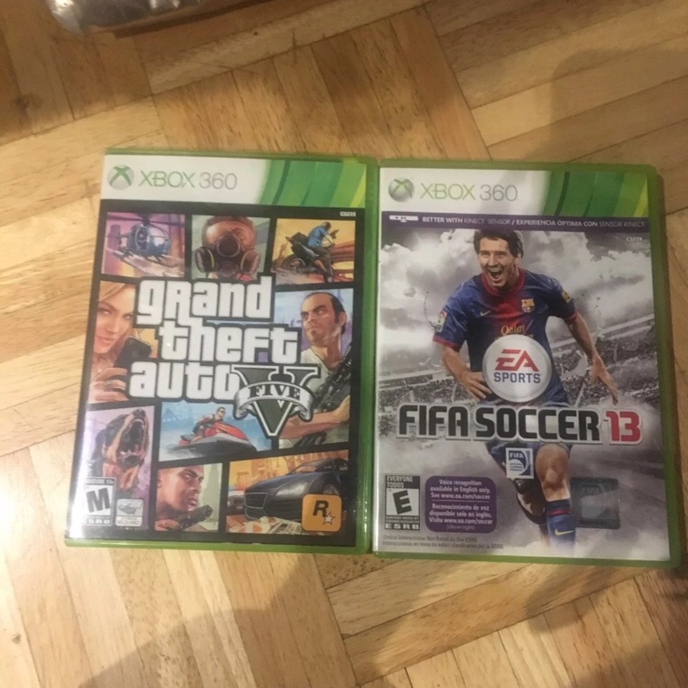 Xbox 360 W/ Kinect, 2 Games And Controller. - image 3